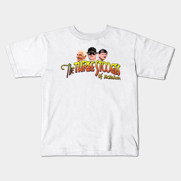 McMahon Stooges Kids T-Shirt by Cult Classic Clothing